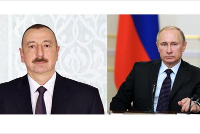 Prezident İlham Əliyev Vladimir Putinə zəng edib