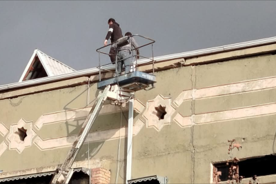 Dam örtükləri və novdanlar təmir edilir