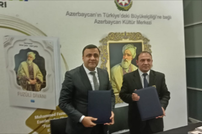 Türkiyədə Nizami Gəncəvi irsinin təbliğinə dair Memorandum imzalanıb