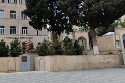 Gəncədə məktəb direktoruna şiddətli töhmət verildi - VİDEO