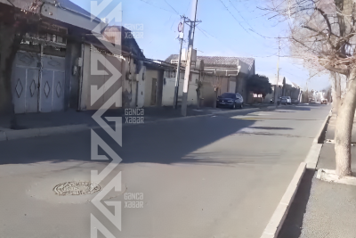 Gəncə sakinləri: “Bu küçədə sürət azaldılmalıdır” - VİDEO