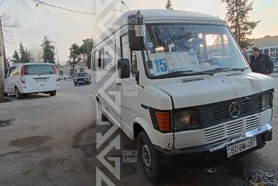 Qəza baş verdi, xəsarət alanlar var - FOTO