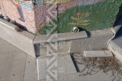 Gəncədə "Xəmsə" kompleksi dağılır - FOTO/VİDEO