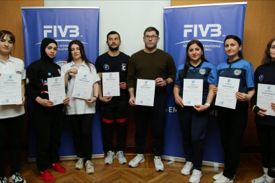 Gəncədə məşqçi-müəllimlər üçün kurs başa çatıb