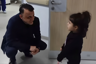 TƏBİB rəhbəri ilə qazaxlı balacanın şirin söhbəti - VİDEO