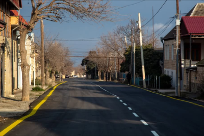 Daha 4 küçə tamamilə yeniləndi - FOTO