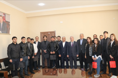 MKTİB-də çalışan fəal gənclərlə görüş keçirilib