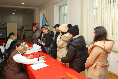 Gəncədə bələdiyyə seçkilərində uzunömürlülər səs verəcək