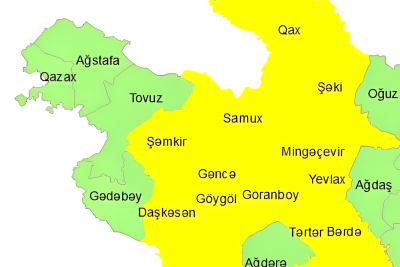 Qərb bölgəsində güclü külək olacaq