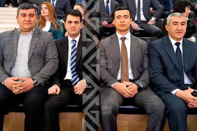 Gəncənin idman cəmiyyətinin nümayəndələri tədbirə qatılıblar