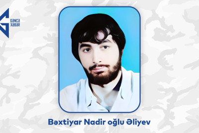 Bu gün Gəncənin ilk şəhidlərindən birinin anım günüdür