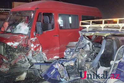 Gəncədə yol qəzasında xəsarət alanların sayı 4-ə çatıb - FOTO/VİDEO + YENİLƏNİB