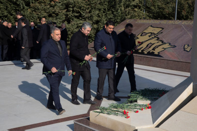 Şəmkirdə Xocalı qurbanlarının xatirəsi anılıb