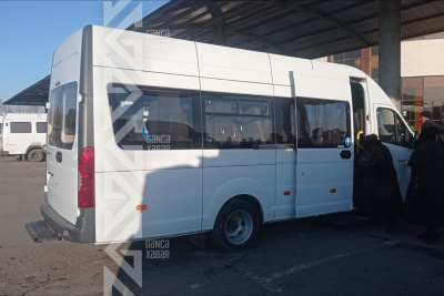Gəncədən Şuşaya ilk avtobus reysi yola düşdü - FOTO/VİDEO