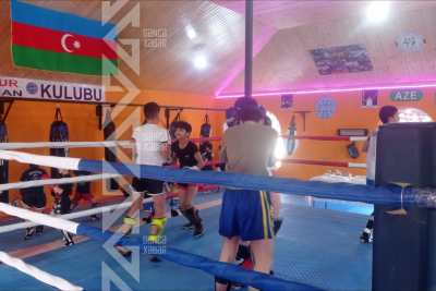 Gəncədə yeni idman zalının açılışı olub - FOTO/VİDEO