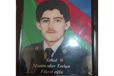 İtkin düşmüş hərbçinin qalıqları Yevlaxda dəfn edilib