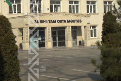 Gəncədə müəllim beşinci sinif şagirdini DÖYDÜ – VİDEO