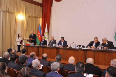 Ağsaqqallar Şurası Gəncədə regional konfrans keçirib - FOTO