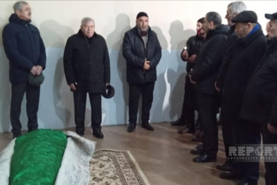 İlyas İsmayılovla vida mərasimi keçirilib