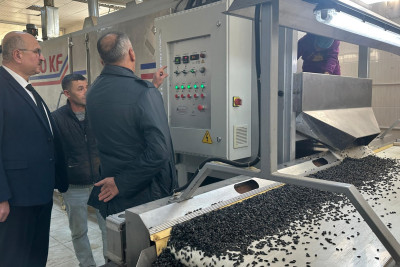 Gəncədə fabrik açılıb - FOTO