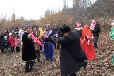 Novruzun gəlişinin ilk müjdəçisi "Xızır Nəbi" gecəsidir - Tovuzun bu kəndindən REPORTAJ - FOTO