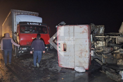13 maşın toqquşdu, ölənlər və yaralılar var - FOTO