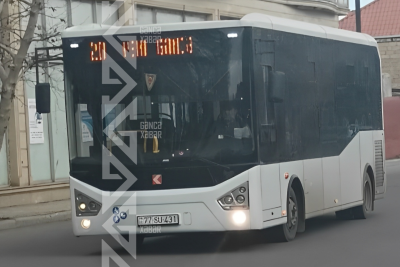 Gəncədə ötən il 100 milyondan çox sərnişin daşınıb