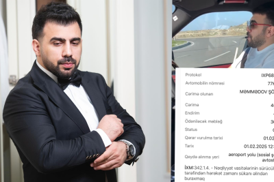 Qazaxlı müğənni cərimə edildi