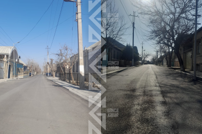 Gəncədə yola asfalt vuruldu, amma… - ŞİKAYƏT