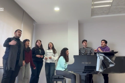 Milli Konservatoriyanın tələbələri Gəncəli bəstəkarın xatirəsini anıblar - VİDEO