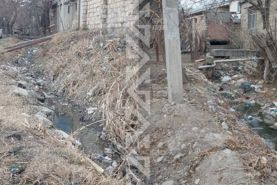 Gəncənin Xan arxı yenə çirkləndirilib