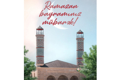 Prezident İlham Əliyev Ramazan bayramı münasibətilə paylaşım edib - FOTO