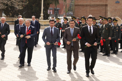 Gəncədə Çanaqqala Zəfərinin 110-cu ildönümü qeyd olunub - FOTO