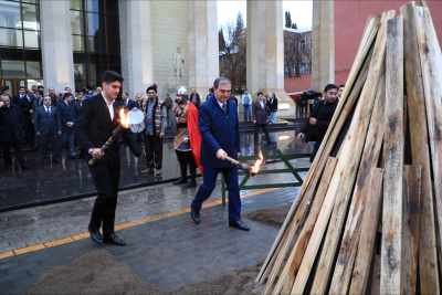 Gəncədə Novruz bayramı ilə bağlı tədbir keçirilib - FOTO