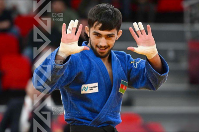 Gəncəli cüdoçu vətənə medalla qayıdır