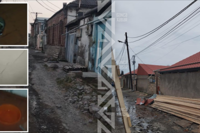 Qaş düzəltmək istədilər... Amma Gəncədə evləri su basdı - VİDEO