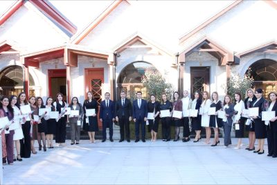 Bir qrup təhsil işçisi mükafatlandırılıb - FOTO