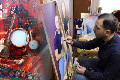 Gəncəli sənətkar: “Müəllimlik etsəm, rəssam kimi irəli gedə bilməyəcəm” - ÖZƏL MÜSAHİBƏ