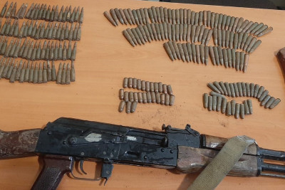 Daşkəsəndə silah-sursat aşkarlanıb