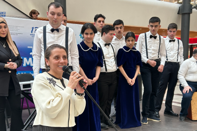 Gəncədə “Mavi Ürəklər”in konserti keçirilib
