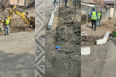 Gəncədə bəzi yollar təmir edilir