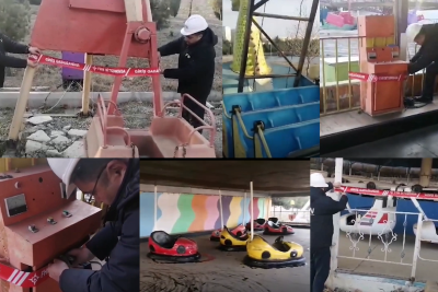 Gəncədə təhlükəli attraksionların istismarı dayandırılıb