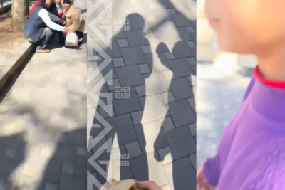 Gəncədə qaraçılardan yeniyetmə qızlara qarşı tərbiyəsizlik - VİDEO