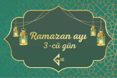 Ramazan ayının üçüncü gününün imsak, iftar və namaz vaxtları