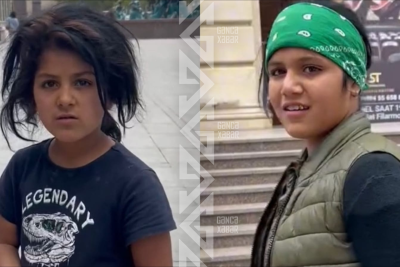 Gəncədə qaraçılar xanımı təhqir ediblər - VİDEO