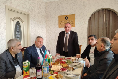 Gəncədə yəhudilərin Pesax bayramı qeyd olunub - FOTO