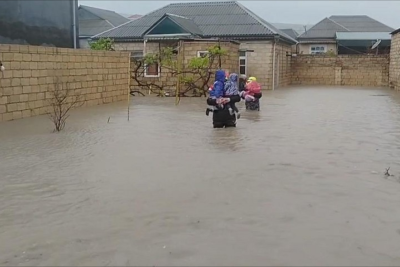 FHN: Su basmış yerlərdə 31 nəfər təxliyə olunub