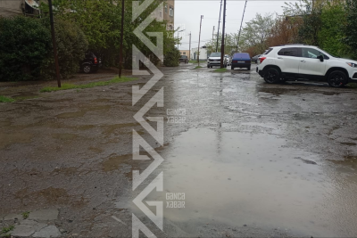 Gülüstan qəsəbəsində yeni “göllər” yaranıb - FOTO/VİDEO