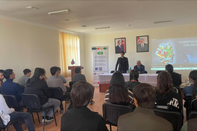 “Narkomaniya bəşəriyyətin bəlasıdır” mövzusunda tədbir keçirilib - FOTO