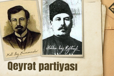 Gəncədə yaradılan Azərbaycanın ilk milli siyasi firqəsi: Qeyrət partiyası